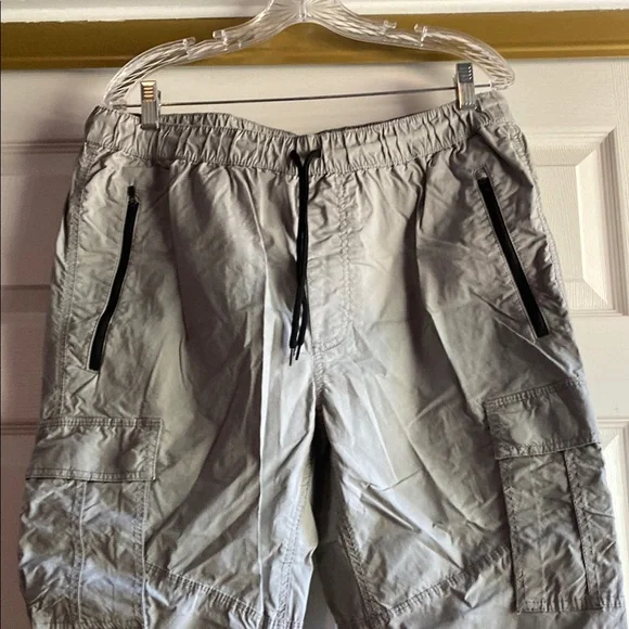 Men's Arizona Gray Cargo joggers size 36 - Picture 2 of 8